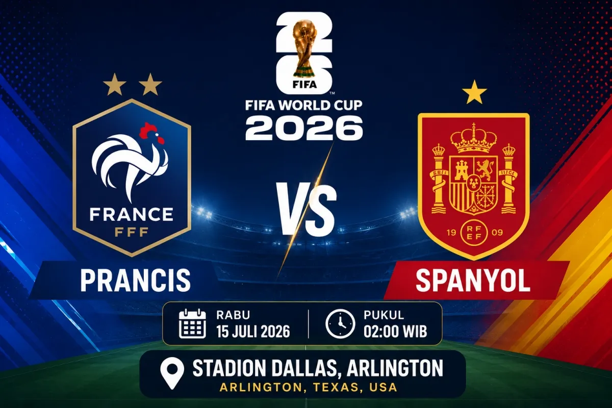 Prediksi Prancis vs Spanyol, Mbappé Hadapi Spesialis Gol Telat