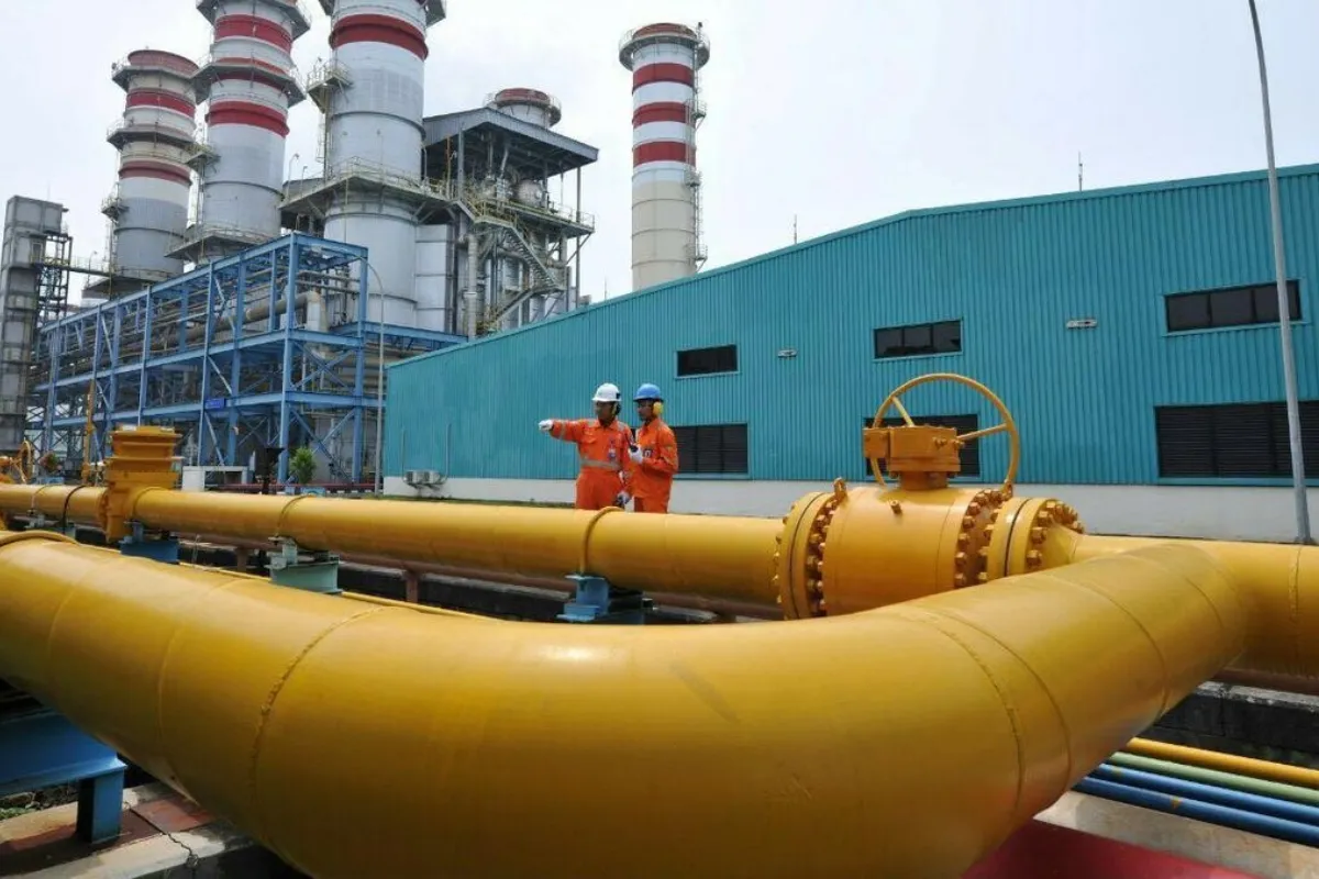 Ilustrasi Distribusi Gas