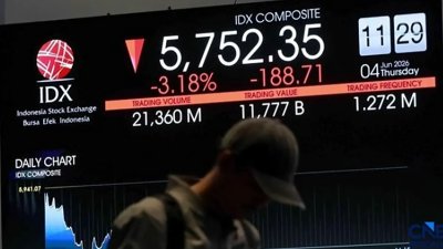 IHSG Anjlok 37%, Pasar Kini Pertanyakan Kredibilitas Indonesia