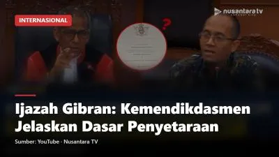 Ijazah Gibran: Kemendikdasmen Jelaskan Dasar Penyetaraan