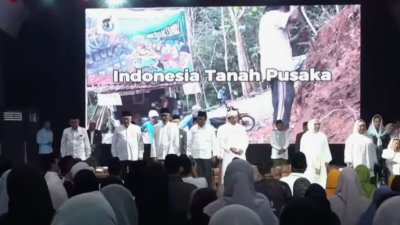 Indonesia Raya Tiga Stanza Warnai Haul Gus Dur