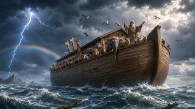 Kisah Banjir Nuh Lebih Dulu Tercatat di Mesopotamia