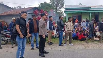 Penyerangan di Humbahas Rusak 13 Rumah, 8 Warga Terluka