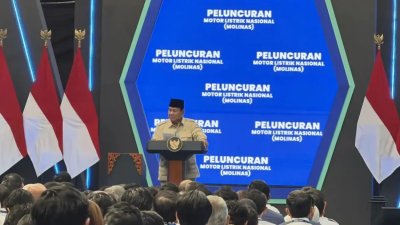 Prabowo Resmikan Motor Listrik Nasional, ALVA Sudah Produksi 20 Ribu Unit
