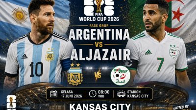 Prediksi Argentina vs Aljazair, Juara Bertahan Waspadai Kejutan Les Fennecs