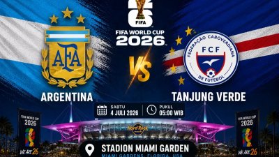 Prediksi Argentina vs Tanjung Verde, Messi Jadi Tumpuan