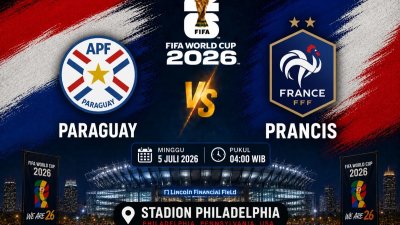 Prediksi Prancis vs Paraguay, Mbappe Hadapi Tim Kejutan