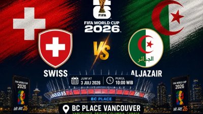 Swiss vs Aljazair, Xhaka Uji Mahrez di Pertandingan Penentuan