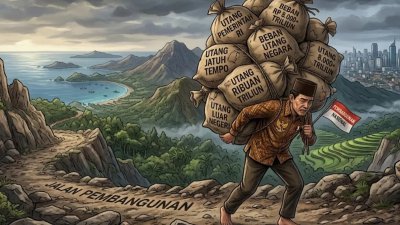 Utang Luar Negeri Indonesia Tembus US$453,4 Miliar, Rasio ke PDB 30,6 Persen