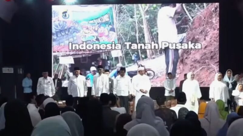 Indonesia Raya Tiga Stanza Warnai Haul Gus Dur