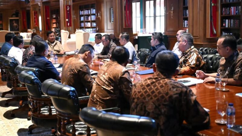 Rapat Berjam-Jam di Hambalang Bahas Penertiban SDA: Prabowo Tegaskan Mandat Pasal 33