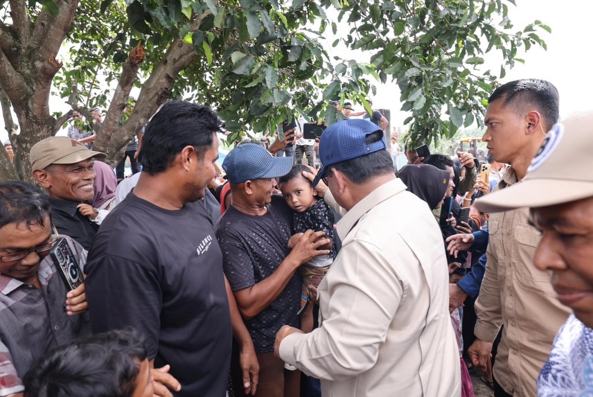Prabowo Jelaskan Relaksasi Utang KUR Petani Usai Aceh Dinyatakan Force Majeure