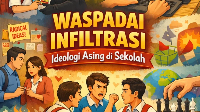 Sekolah Jadi Arena Kerja Ideologi Asing yang Tak Disadari