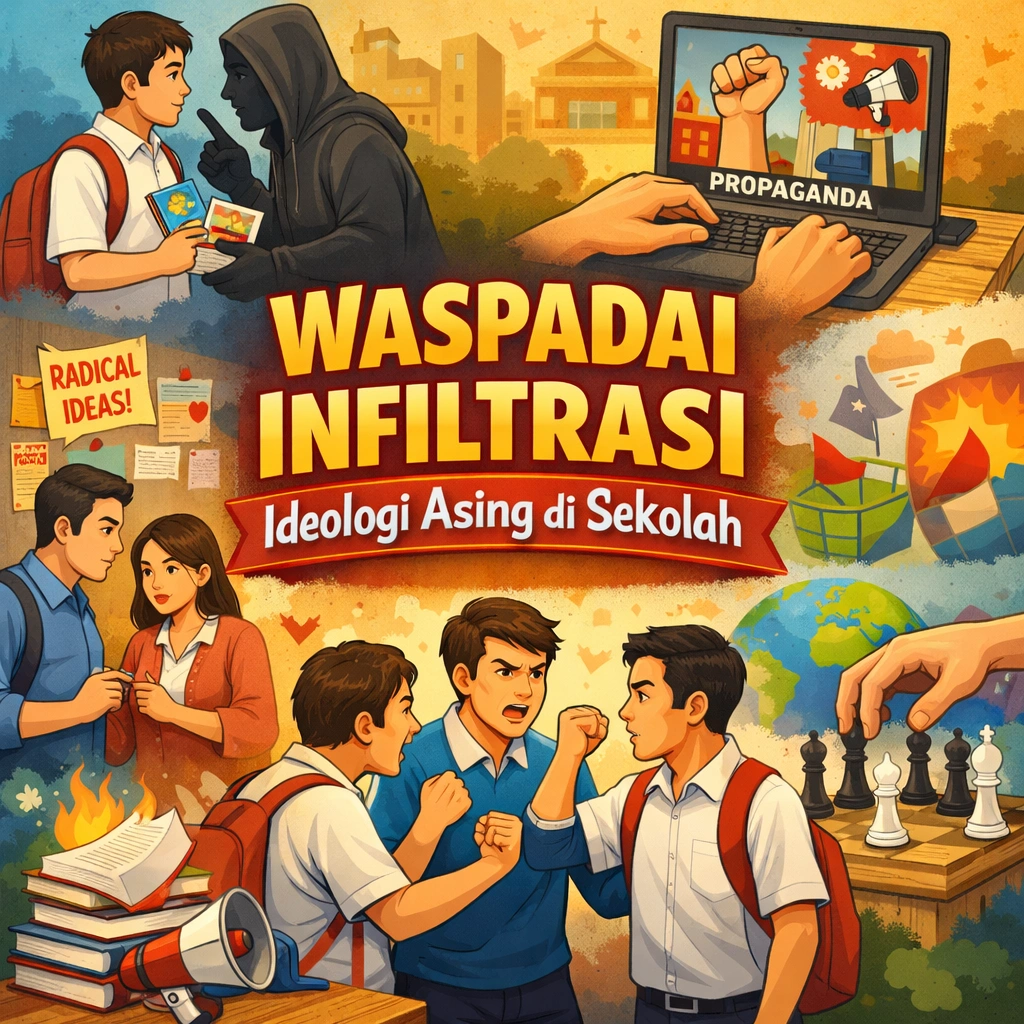 Sekolah Jadi Arena Kerja Ideologi Asing yang Tak Disadari