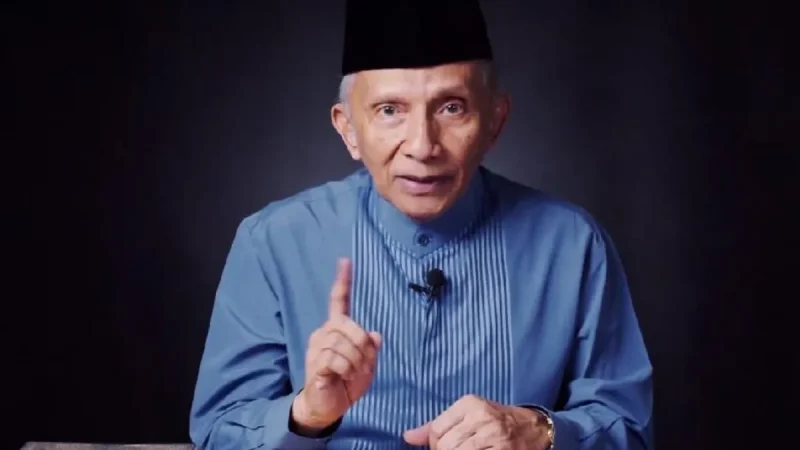 Uji Etika Publik: Amien Rais Soroti Standar Moralitas Istana
