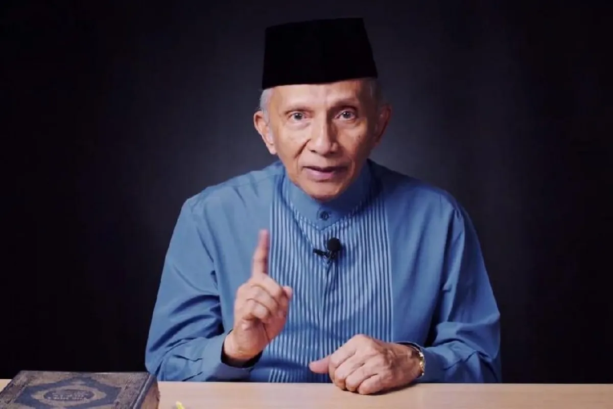 Uji Etika Publik: Amien Rais Soroti Standar Moralitas Istana