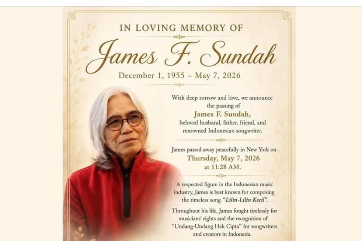 James F. Sundah Tutup Usia, Perjuangan Hak Cipta Musisi Kembali Disorot