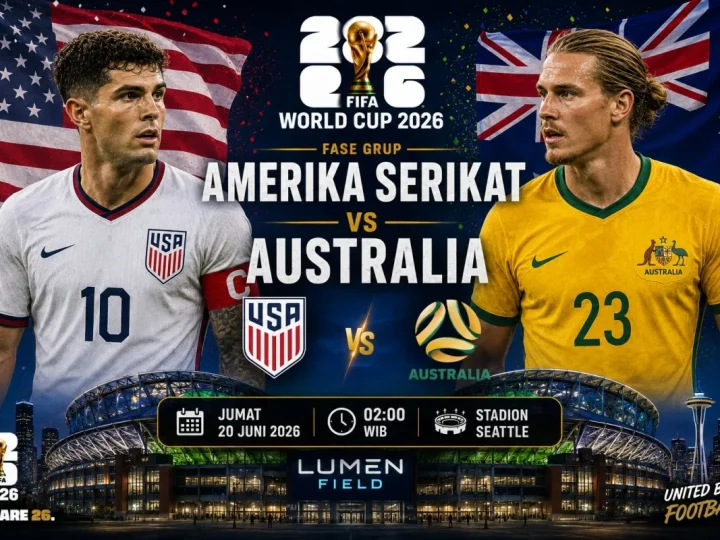 AS vs Australia, Duel Puncak Grup D Piala Dunia 2026