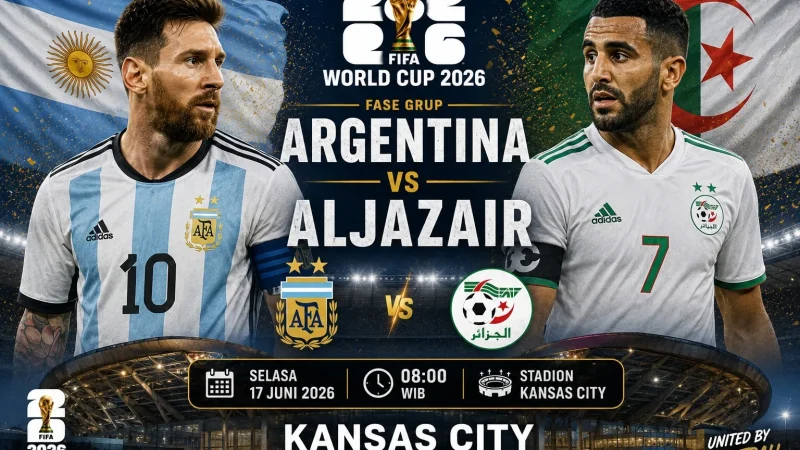 Prediksi Argentina vs Aljazair, Juara Bertahan Waspadai Kejutan Les Fennecs
