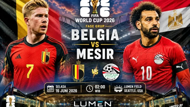 De Bruyne vs Salah di Belgia vs Mesir, Duel Dua Ikon Liga Inggris yang Masih Jadi Tumpuan Negara