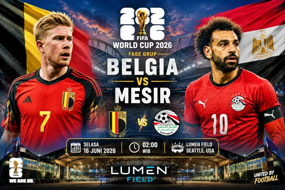 De Bruyne vs Salah di Belgia vs Mesir, Duel Dua Ikon Liga Inggris yang Masih Jadi Tumpuan Negara