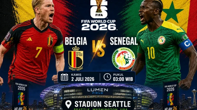 Prediksi Belgia vs Senegal, De Bruyne Uji Krisis Kiper