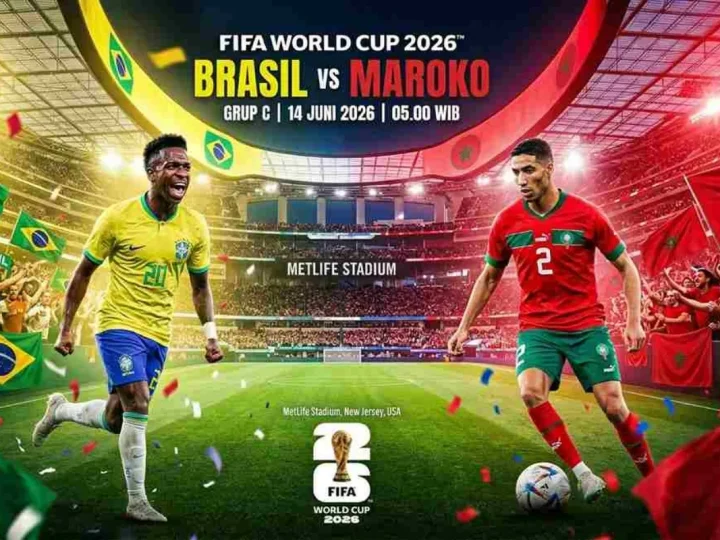 Brazil vs Maroko di Piala Dunia 2026, Ujian Pertama Favorit Juara