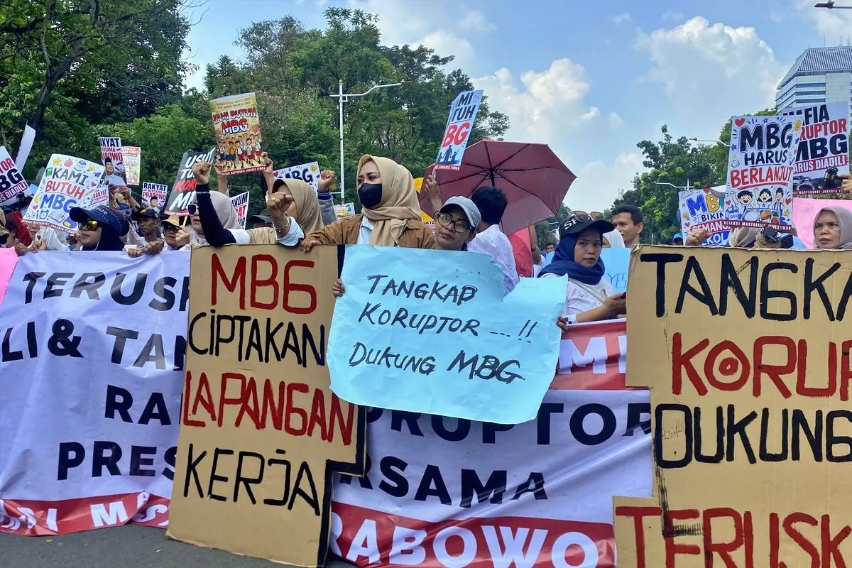 Ribuan Relawan MBG Siap Demo ke Jakarta, Dampak Penghentian Dapur Meluas