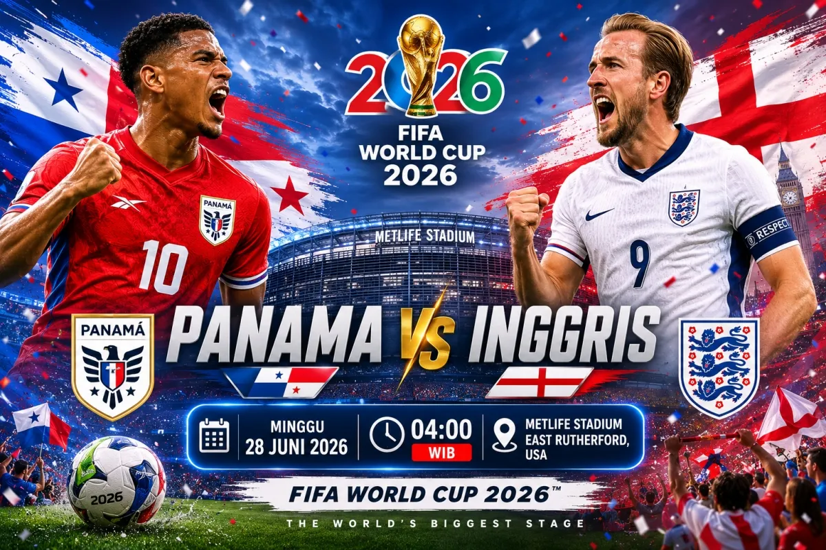 Panama vs Inggris, Jadwal dan Syarat Juara Grup L