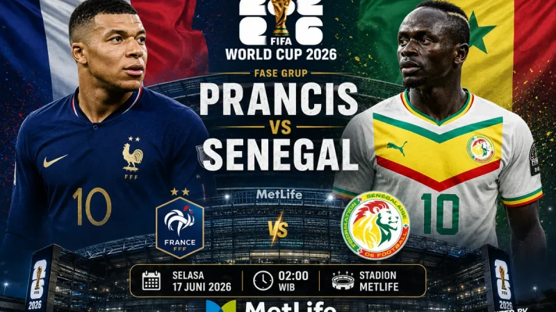 Mbappé vs Mané, Duel Dua Generasi Penentu Prancis vs Senegal