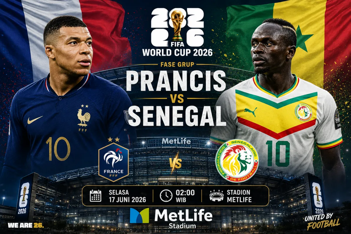 Mbappé vs Mané, Duel Dua Generasi Penentu Prancis vs Senegal