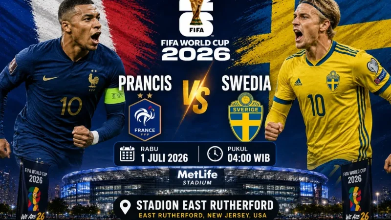 Prediksi Prancis vs Swedia, Mbappe dan Dembele Mengancam