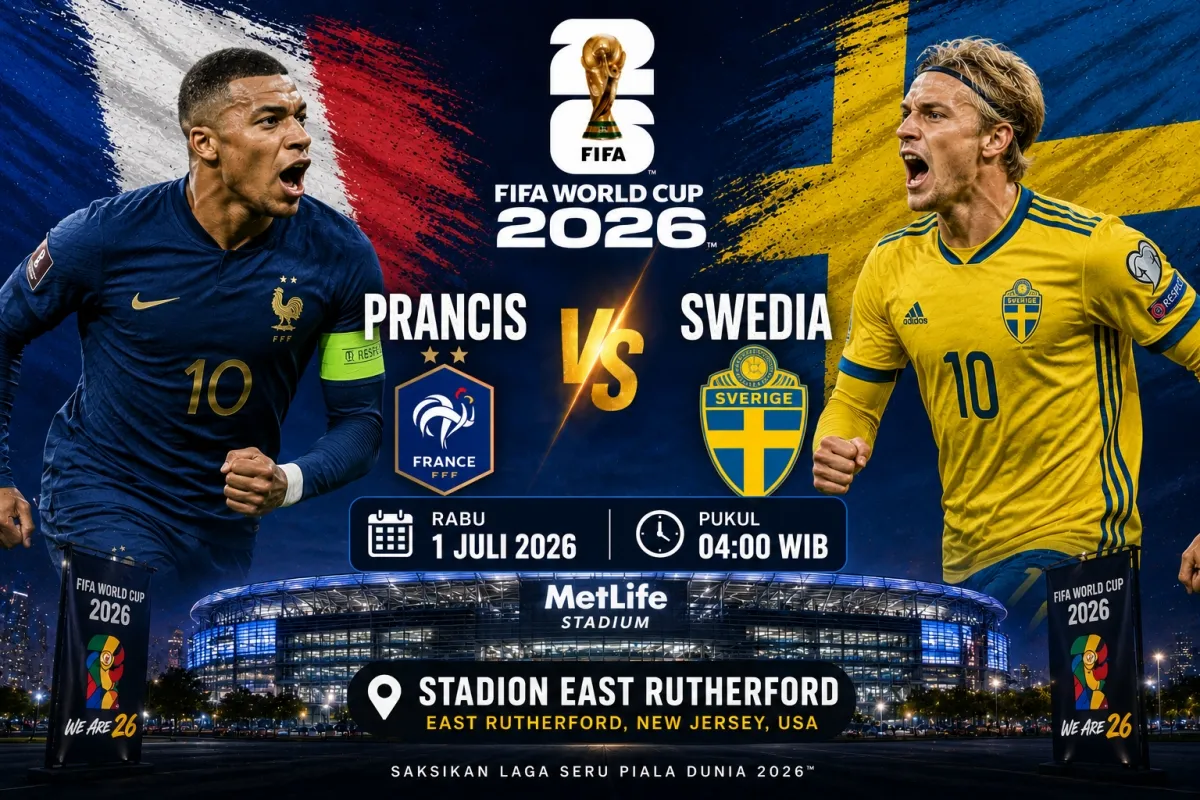 Prediksi Prancis vs Swedia, Mbappe dan Dembele Mengancam