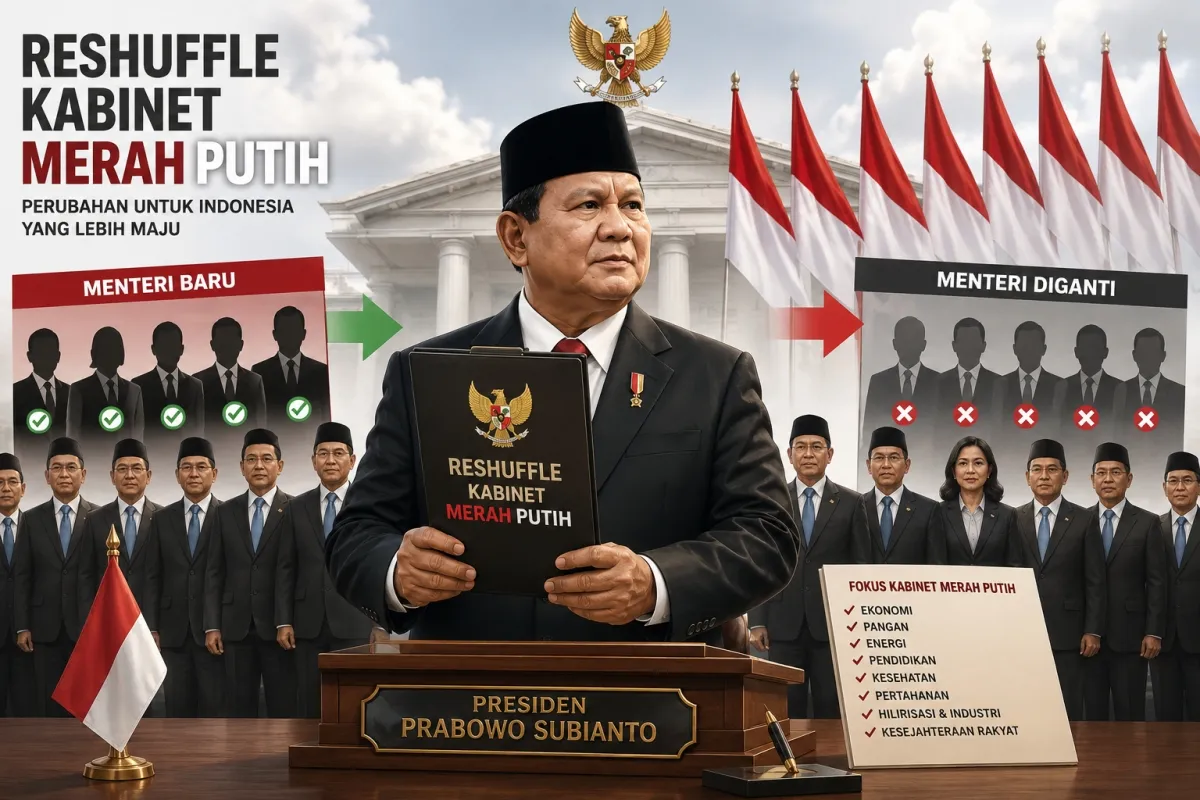 Reshuffle Kabinet Prabowo Menguat, Istana Tegaskan Belum Ada Pergantian Menteri