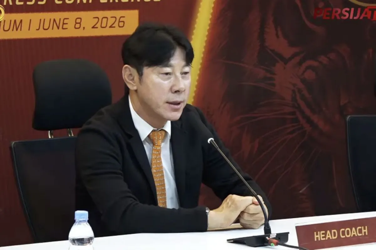 Shin Tae-yong Resmi Latih Persija, Target Bawa Macan Kemayoran Juara