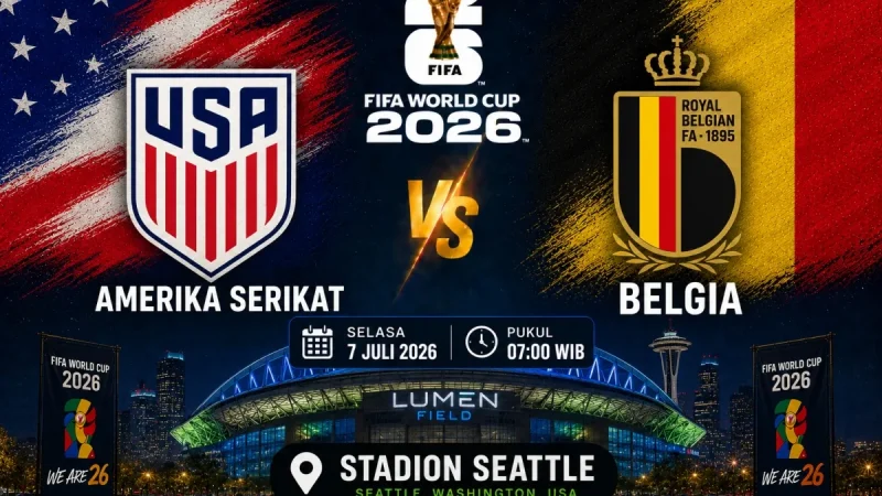 Prediksi AS vs Belgia, Balogun Lolos Sanksi Uji Courtois