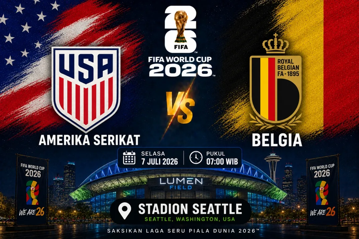 Prediksi AS vs Belgia, Balogun Lolos Sanksi Uji Courtois