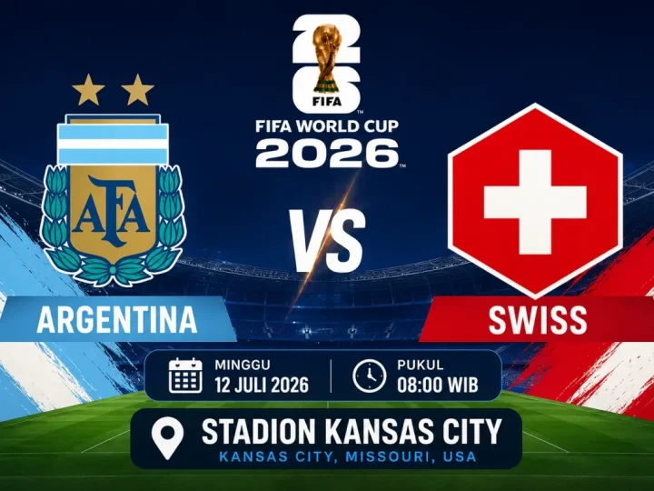 Argentina vs Swiss, Messi Hadapi Tim yang Baru Kebobolan 3 Gol
