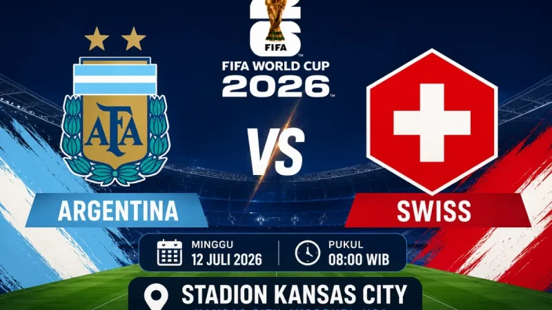 Argentina vs Swiss, Messi Hadapi Tim yang Baru Kebobolan 3 Gol
