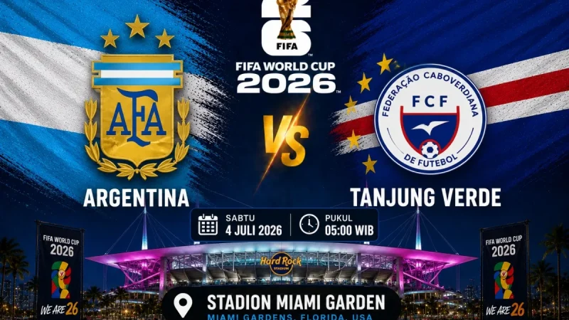 Prediksi Argentina vs Tanjung Verde, Messi Jadi Tumpuan