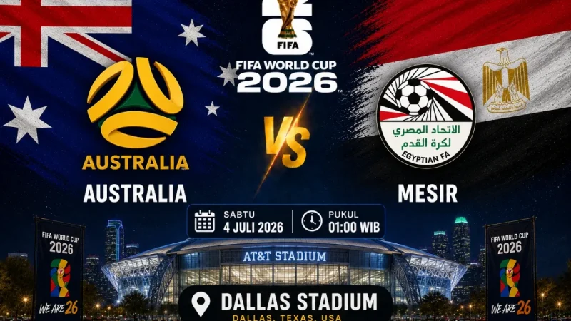 Prediksi Australia vs Mesir, Mo Salah Belum Pasti Starter