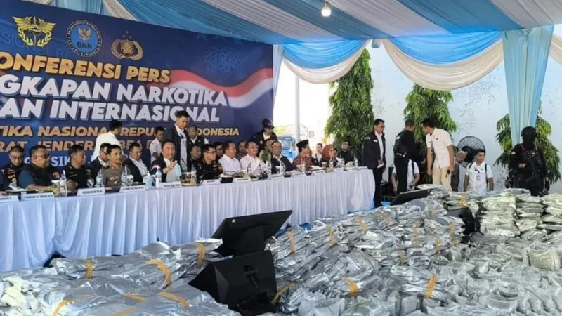 Narkoba 3,37 Ton di Gresik Terbongkar dari X-ray Bea Cukai