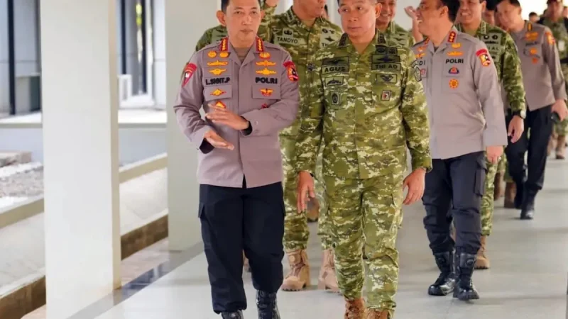 Kapolri Temui Panglima TNI, Isu Jampidsus Disebut Tak Dibahas