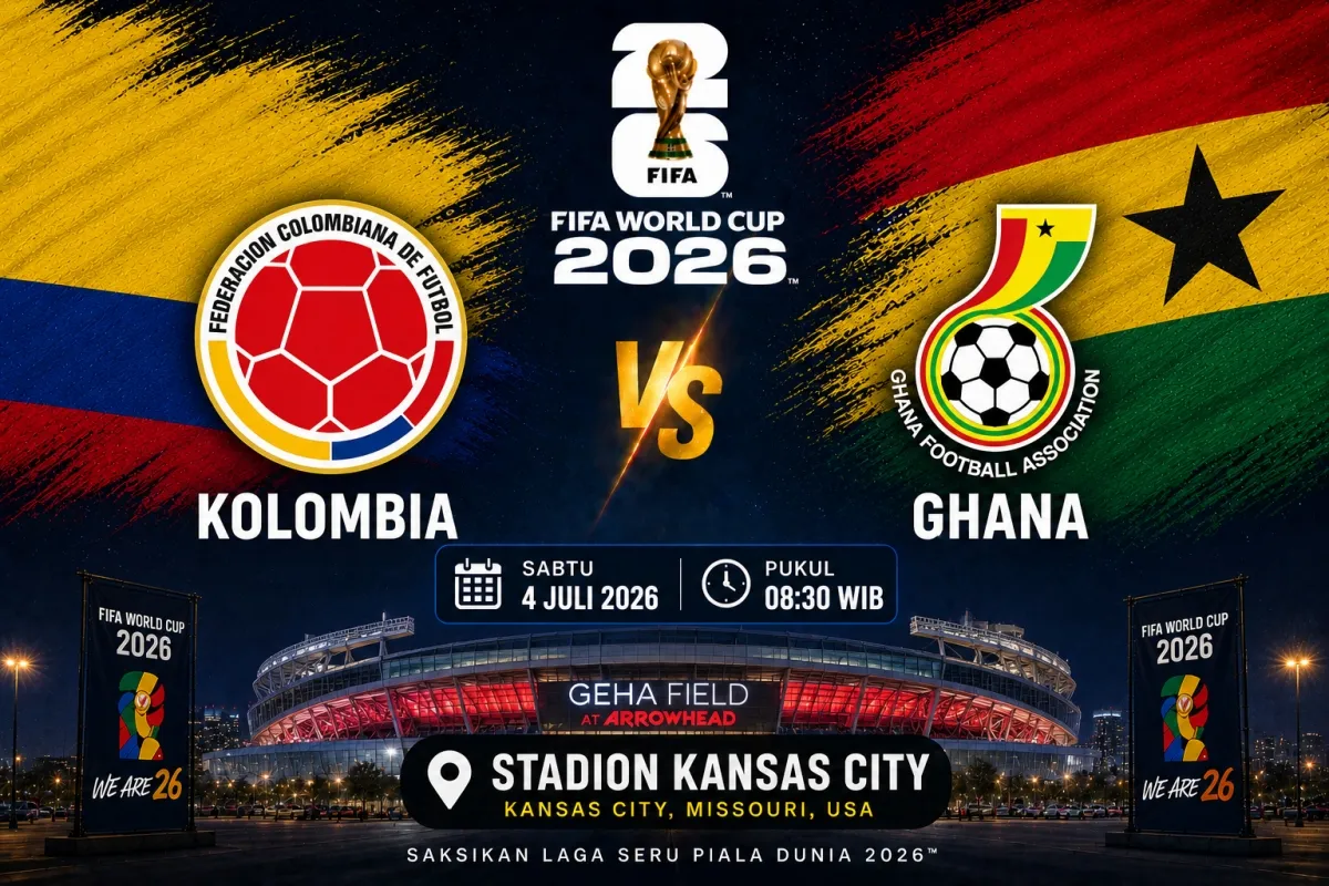Prediksi Kolombia vs Ghana, Line-up dan Peluang 16 Besar