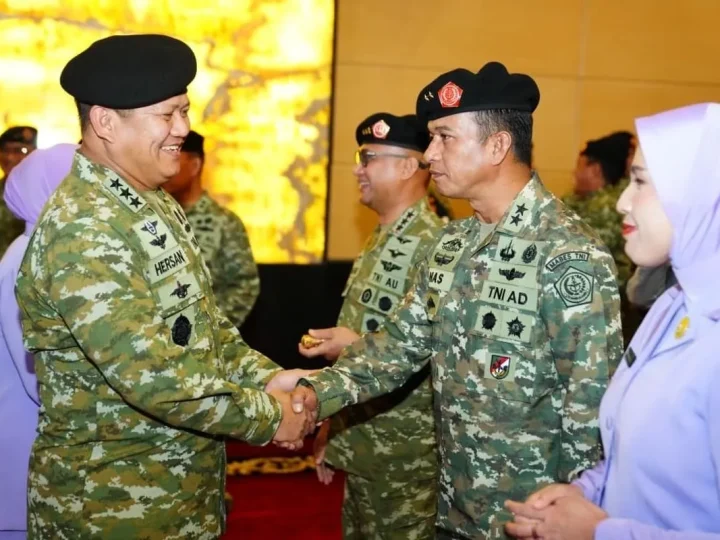 105 Pati TNI Naik Pangkat, TNI AD Terbanyak dengan 44 Perwira