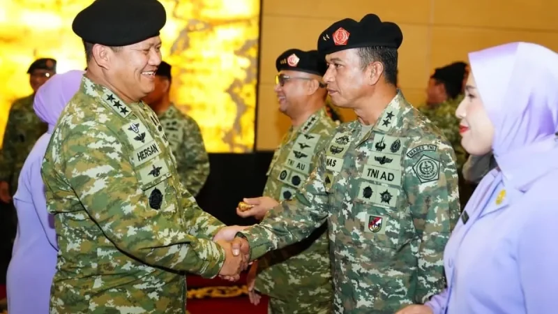 105 Pati TNI Naik Pangkat, TNI AD Terbanyak dengan 44 Perwira