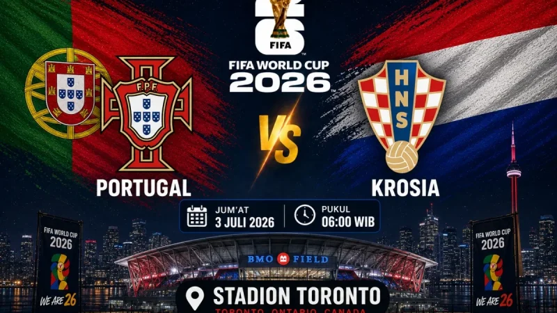 Portugal vs Kroasia, Ronaldo dan Modric Kejar Tiket 16 Besar