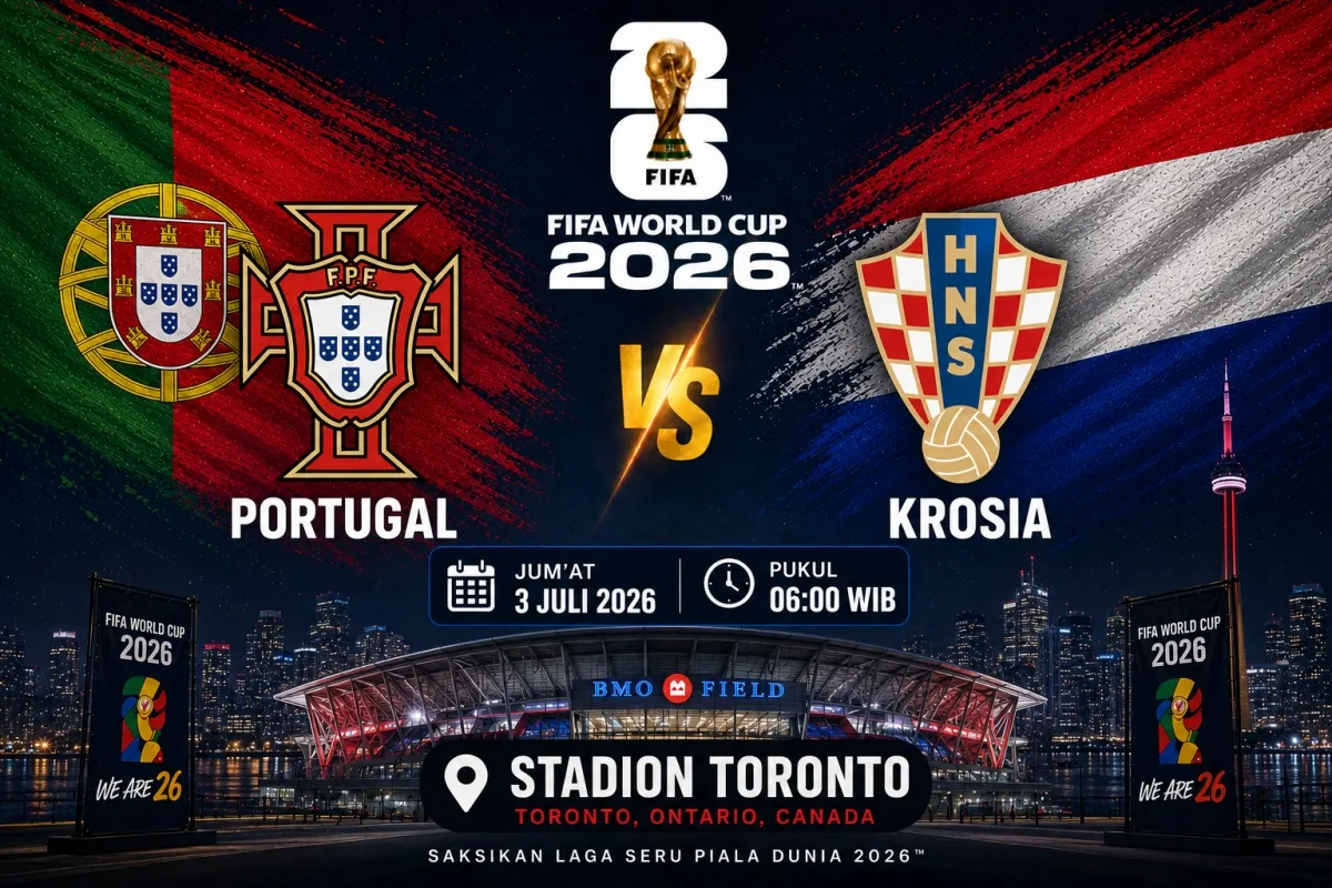 Portugal vs Kroasia, Ronaldo dan Modric Kejar Tiket 16 Besar