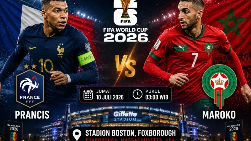 Prancis vs Maroko, Ujian Terberat Les Bleus di 8 Besar