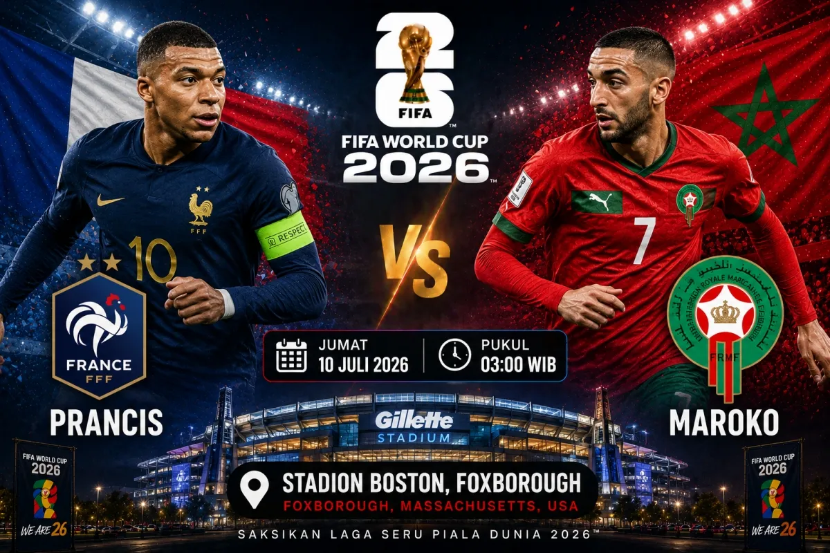 Prancis vs Maroko, Ujian Terberat Les Bleus di 8 Besar